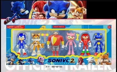 HappyBive Toy Storey Collectible Toys for Children (Sonic Adventure)(Multicolor)