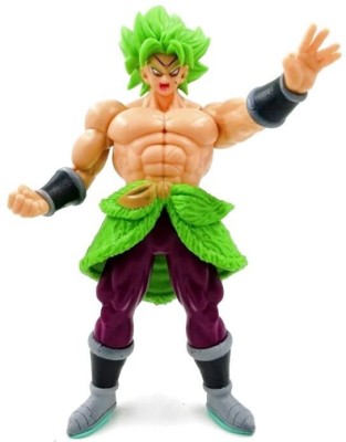 Augen Broly DBZ Action Figure Limited Edition Car Dashboard/Table (28cm, Pack of 1)(Multicolor)