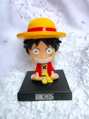 gtrp Super Hero Monkey D Luffy Action Figure Limited Edition One Piece Bobblehead 57(Multicolor)