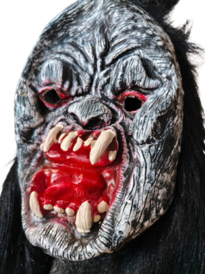 K A Enterprises Scary Fur Mask(Grey)