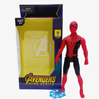 AS TOYS Spiderman Marvel Avengers Super Hero Action Figure Toy Set For Kids.(Multicolor)