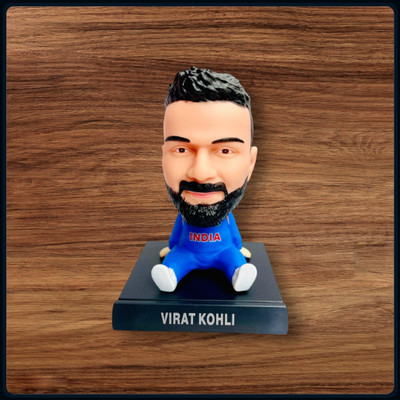gtrp Figure-Super Hero Virat Kohli Limited Edition Bobblehead 27(Multicolor)