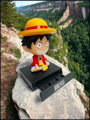 gtrp ACTIONFIGURE-Super Hero Monkey D Luffy Limited Edition One Piece Bobblehead 27(Multicolor)