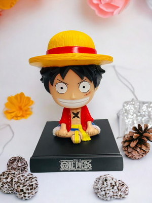 gtrp Super Hero Monkey D Luffy Action Figure Limited Edition One Piece Bobblehead 89(Multicolor)