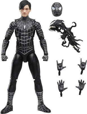 MARVEL Legends Series Spider-Man, Spider-Man 3 Collectible 6 Inch Action Figure with Sy(Multicolor)