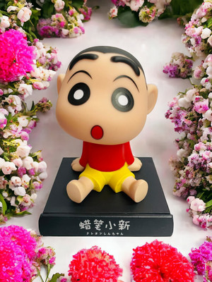 gtrp Super Hero Shinchan Action Figure Limited Edition Bobblehead 73(Multicolor)