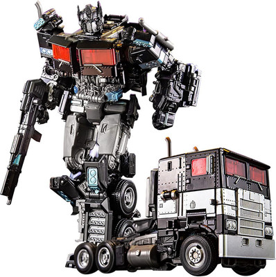 Metaformation SAI STAR 7 Inch Alloy Robot Truck Action Figure with Manual Transformation(Black)