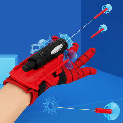 Shivay traders Spiderman Web Shooter Launcher Toy(Red, Black)