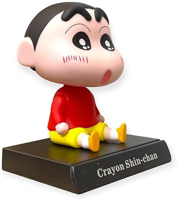 gtrp Action Figure Bobblehead with Mobile Holder for Car Dashboard 181(Multicolor)