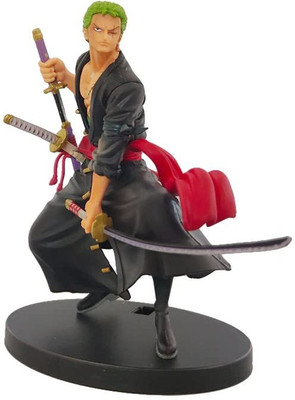 Tinion ONE Piece- Roronoa Zoro-1 -Action Figure Miniature Toy Figure (Doll)(Multicolor)