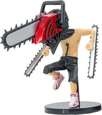 funfob Chainsaw Man Action Figure Dengi Height -11CM for Fans (Chain Man)(Multicolor)