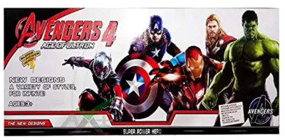 RIGHT SEARCH Super Hero Toy Set-048(Multicolor)