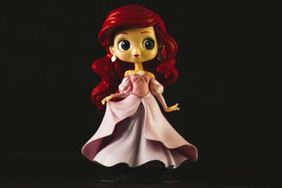 Wodec ARIEL THE MERMAID PRINCESS -Q POSKET PREMIUM COLLECTION(Red, Pink)