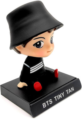 gtrp BTS-JUNG-KOOK Bobblehead with Mobile Holder for Car Dashboard(Multicolor)