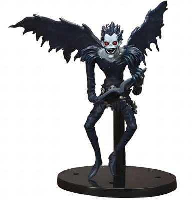 RVM Toys Anime Death Note Ryuk Action Figure 20cm Movable Back Collectible Gift Toy(Black)