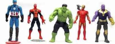 RIGHT SEARCH Super Hero Toy Set-039(Multicolor)