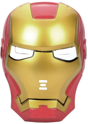 VK MART Ironman Superhero Party Face Mask For Kids And Adults Party Mask(Multicolor, Pack of 1)