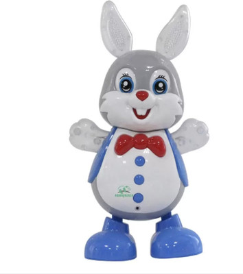 KCH Cute Dancing Rabbit toy for kids(Grey)