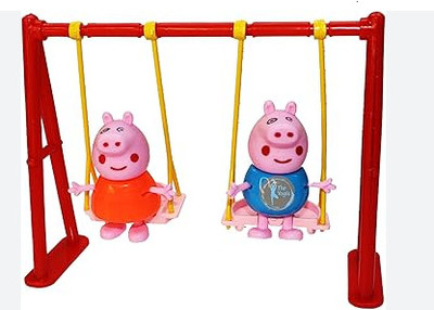 KinderTales Peppa Pig Playground Set with Peppa(IND*906920342) Pig Family – Sellet