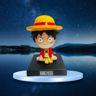gtrp Super Hero Monkey D Luffy Action Figure Limited Edition One Piece Bobblehead 55(Multicolor)