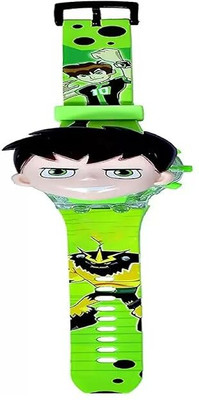 SharvilSons Cartoon Music Watch Digital Unisex Child WATCH Dial Multi Colored Strap)(Multicolor)