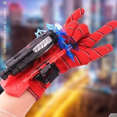 romj Spider Launcher Wrist Toys,Plastic Web Shooter For Spider-Man(Multicolor)