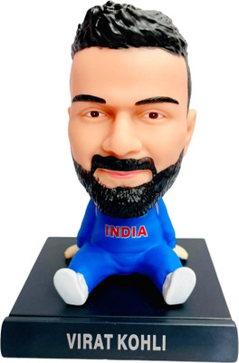 gtrp Super Hero Virat Kohli Action Figure Limited Edition Bobblehead 36(Multicolor)