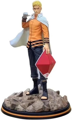 Augen Naruto Hokage Action Figure Limited Edition Dashboard/Table (29cm, Pack of 1)(Multicolor)