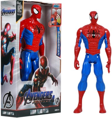 Ridhimani Union Legend Titan Hero Series 12-Inch Spider-Man Action Figure Toy(Red)