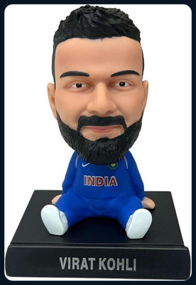 gtrp ACTIONFIGURE-VIRAT KOHLI Limited Edition Bobblehead(Multicolor)