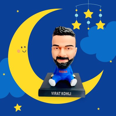 gtrp Super Hero Virat Kohli Action Figure Limited Edition Bobblehead 24(Multicolor)