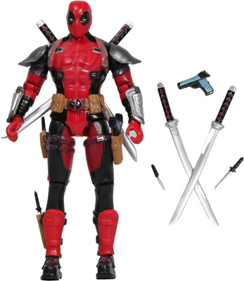 PN AVAN Superhero Action Figure Toys,Set Character Toys for Kids (Deadpool Model 3)(Multicolor)