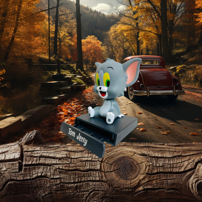gtrp Amazing Cartoon Tom and Jerry Bobble Head for Decor Car Dashboard Desk 24(Multicolor)