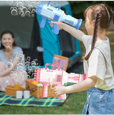 Nxt Super rocket bubble gun(Multicolor)