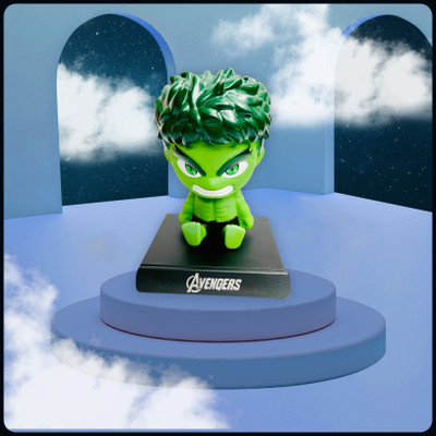 gtrp Figure-Super Hero Hulk Limited Edition Bobblehead with Mobile Holder 03(Multicolor)