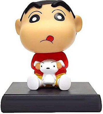 Augen Super Hero Shinchan 2 Limited Edition Bobblehead with Mobile Holder(Multicolor)