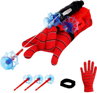 Wishkart Super Hero Spider Web Shooters Glove Toy for Kids(Multicolor)