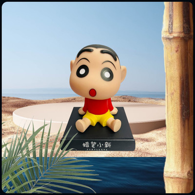 gtrp Figure-Super Hero Shinchan Limited Edition Bobblehead 46(Multicolor)
