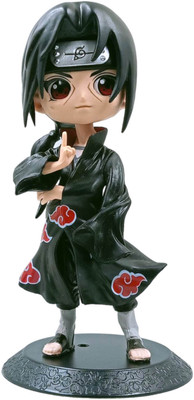 Lil Tara Naruto Itachi Uchiha Q Posket Action Figure Size 15 CM(Multicolor)