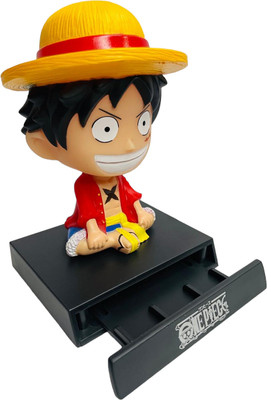 gtrp Super Hero Monkey D Luffy Action Figure Limited Edition One Piece Bobblehead 54(Multicolor)