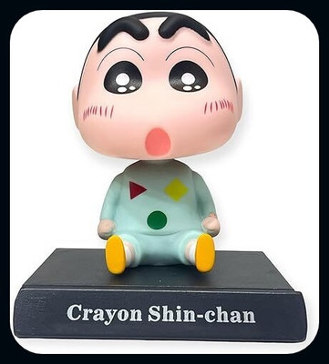 gtrp Figure-Bobblehead with Mobile Holder for Car Dashboard 179(Multicolor)