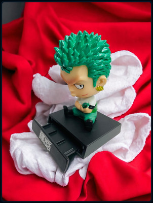 gtrp Figure-Roronoa Zoro Anime Bobblehead Toy | Bobble Head 17(Multicolor)