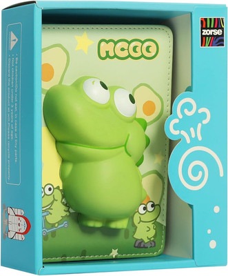 NIYAMAT NA A6 Diary Single Side Double Side 100 Pages(Green)