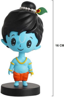 gtrp Krishna God Action Figure Limited Edition Bobblehead(Multicolor)
