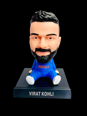 gtrp Super Hero Virat Kohli Action Figure Limited Edition Bobblehead 37(Multicolor)