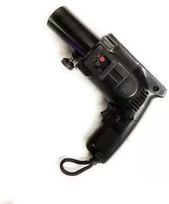 The Decor Shop Cold Pyro Party Gun with metal nose Looking Nice Use for Party Function Events(Black)