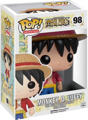 Funko POP Anime: One Piece Luffy Action Figure,Multicolor(Multicolor)