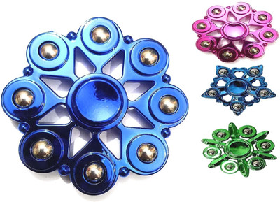 ASenterprises High Speed Spinerr Toy for Kids and MultiColor Random Design and Color Pack of 1(Multicolor)