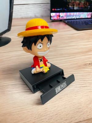 gtrp Super Hero Monkey D Luffy Action Figure Limited Edition One Piece Bobblehead 18(Multicolor)
