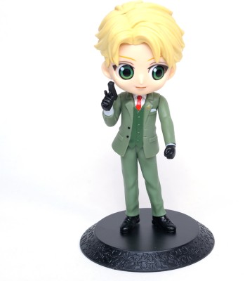 Daiyamondo Loid Forger Spy Family Anime Character 15cm Action Figure With Stand(Multicolor)